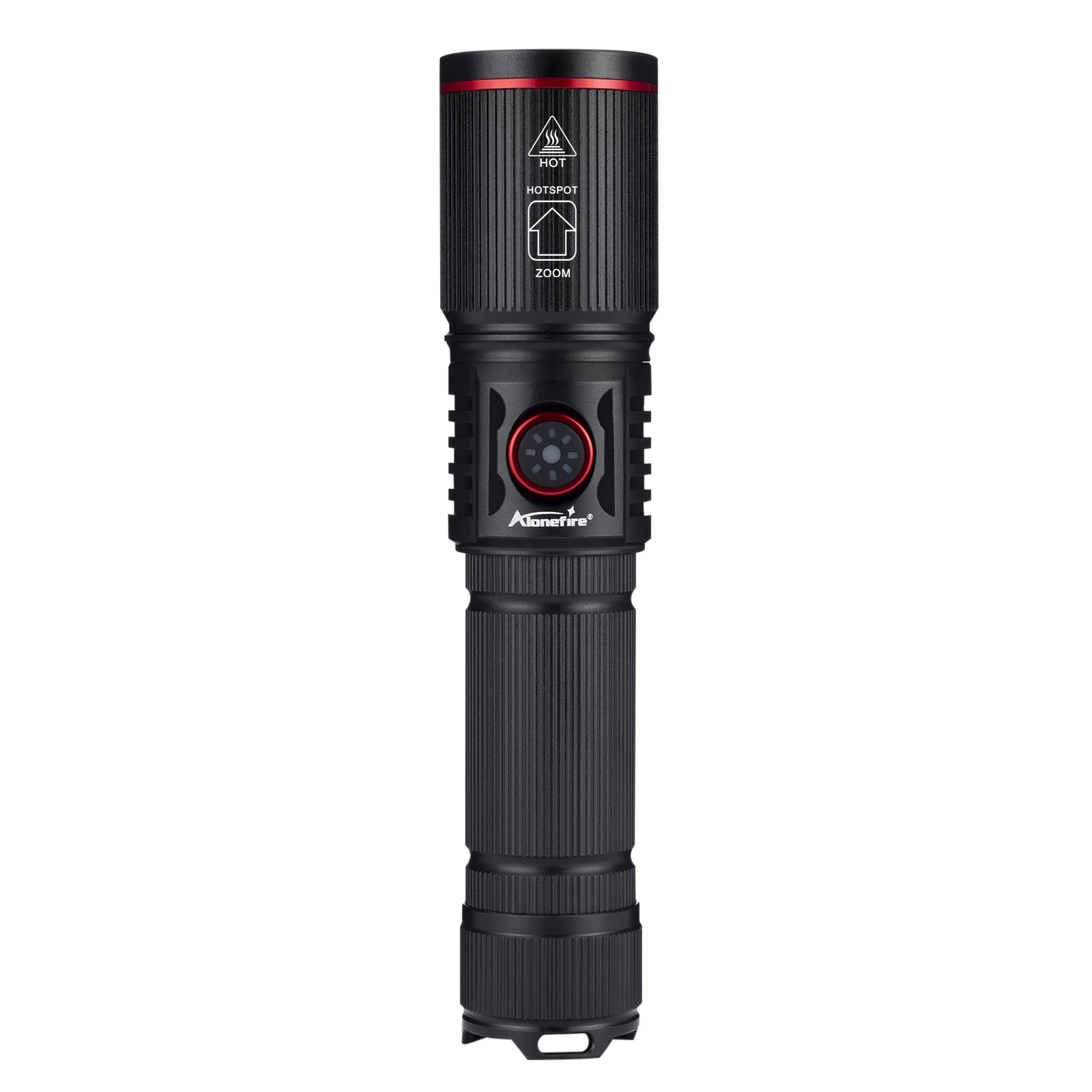 Imagem -06 - Zoomable Usb Charging Selfie Torch 4in Luz Branco Vermelho Verde Azul Lanterna Led Pesca Acampamento Caça Fotografia Sv96