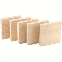 5/10pcs Unfinished Wooden Carving Blocks Natural Pine Smooth Surface Craft DIY Projects Woodworking Tools Essential High Quality