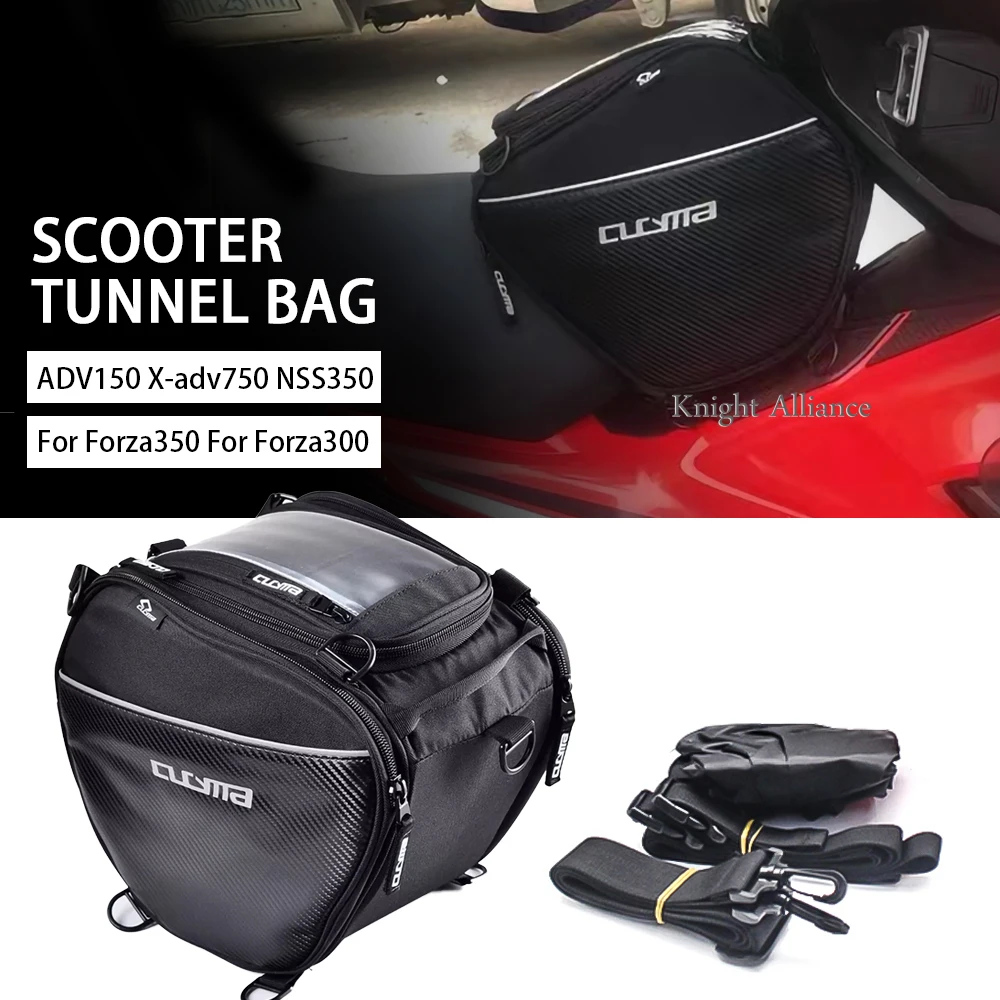 

For Honda ADV150 X-adv750 For Forza350 For Forza300 NSS350 Scooter Tunnel Bag Waterproof Fuel Tank Bag Motorcycle Gas Tank Bags