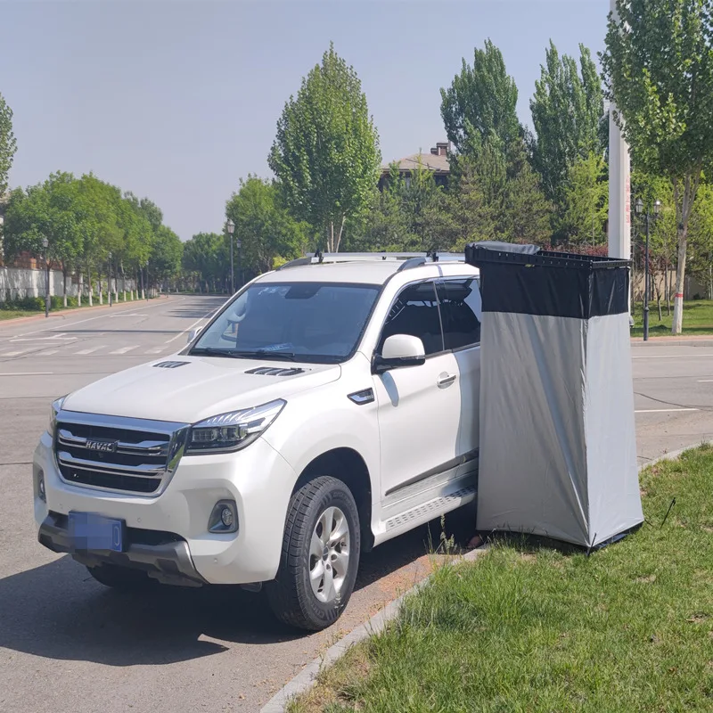 

Portable Vehicle Mounted Changing Room Shower Tent Camping Outdoor Side Awning
