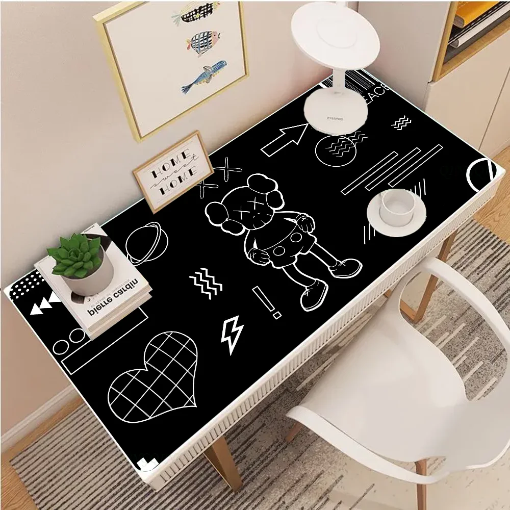 1pc-kaws Floor Mat Mouse Mat Desk Mat With Pad Gaming Accessories Prime Gaming XXL Keyboard Pad Padding Mat