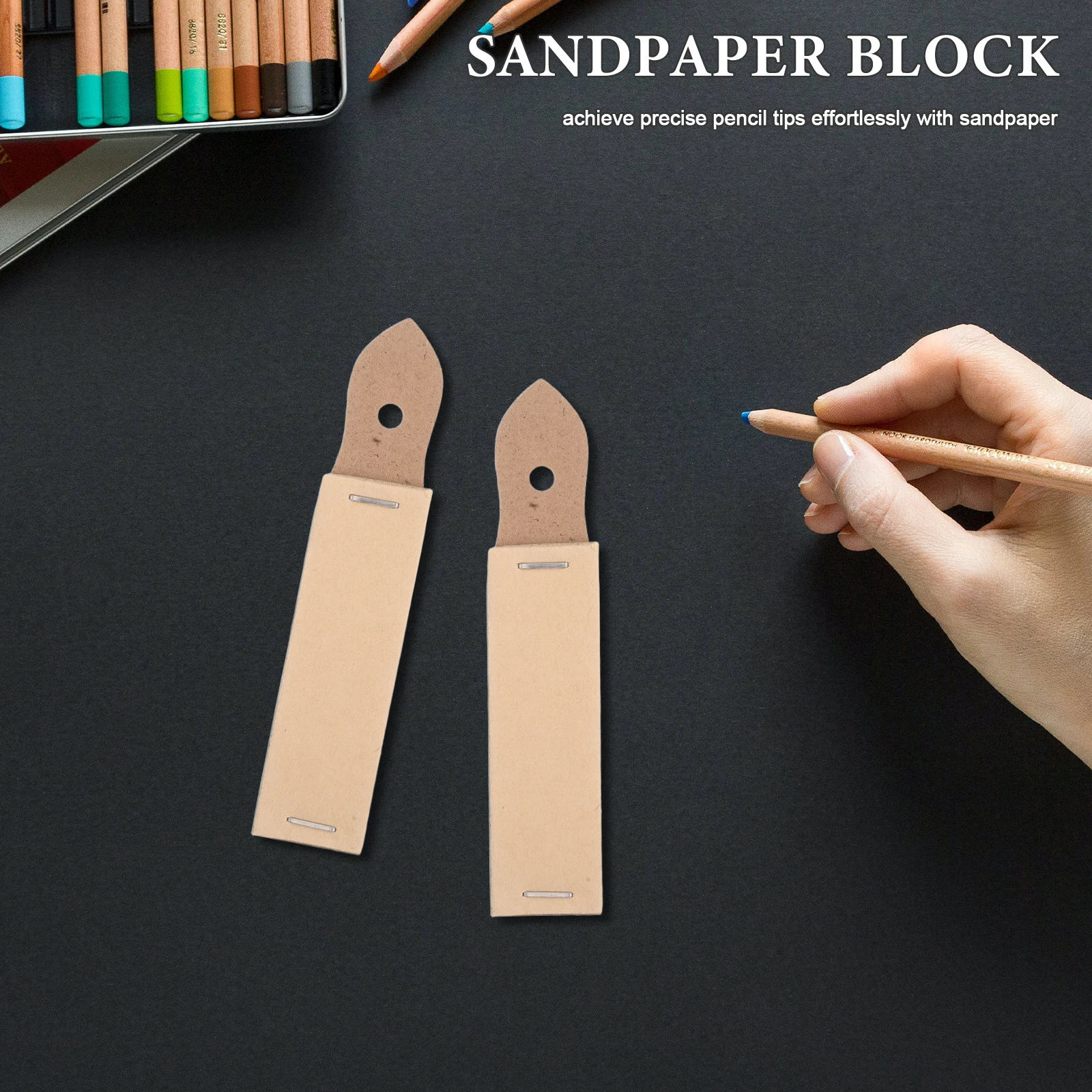 

10 Pcs Sketch Tool Set Crayon Pointer Sharpen The Knife Khaki Drawing Charcoal Board Travel