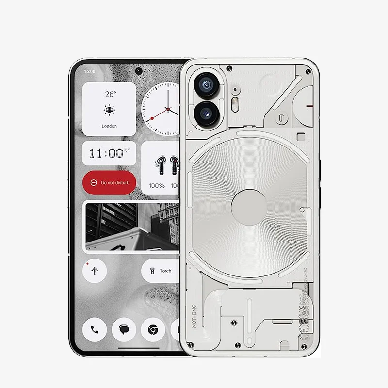 Wereldwijde versie Nothing Phone 2 Snapdragon 8+ Gen 1 6,7 inch flexibel LTPO OLED 50 MP hoofdcamera 4700 mAh batterij Nothing OS 2.0