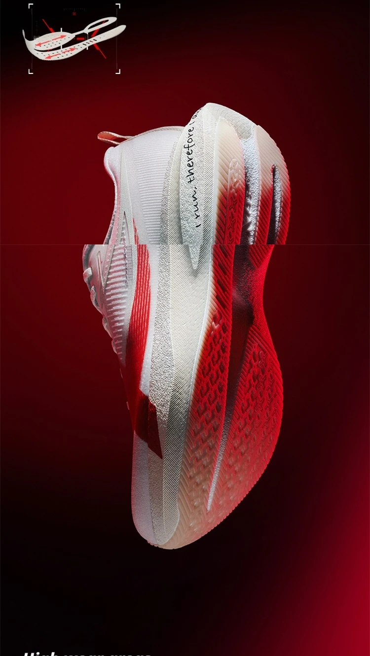 XTEP 2000km PRO Laufschuhe für Damen 2026 Frühling Stabilität Komfort Gepolstert Leichtgewicht Damen Sportschuhe 874218110043 – Detail 9