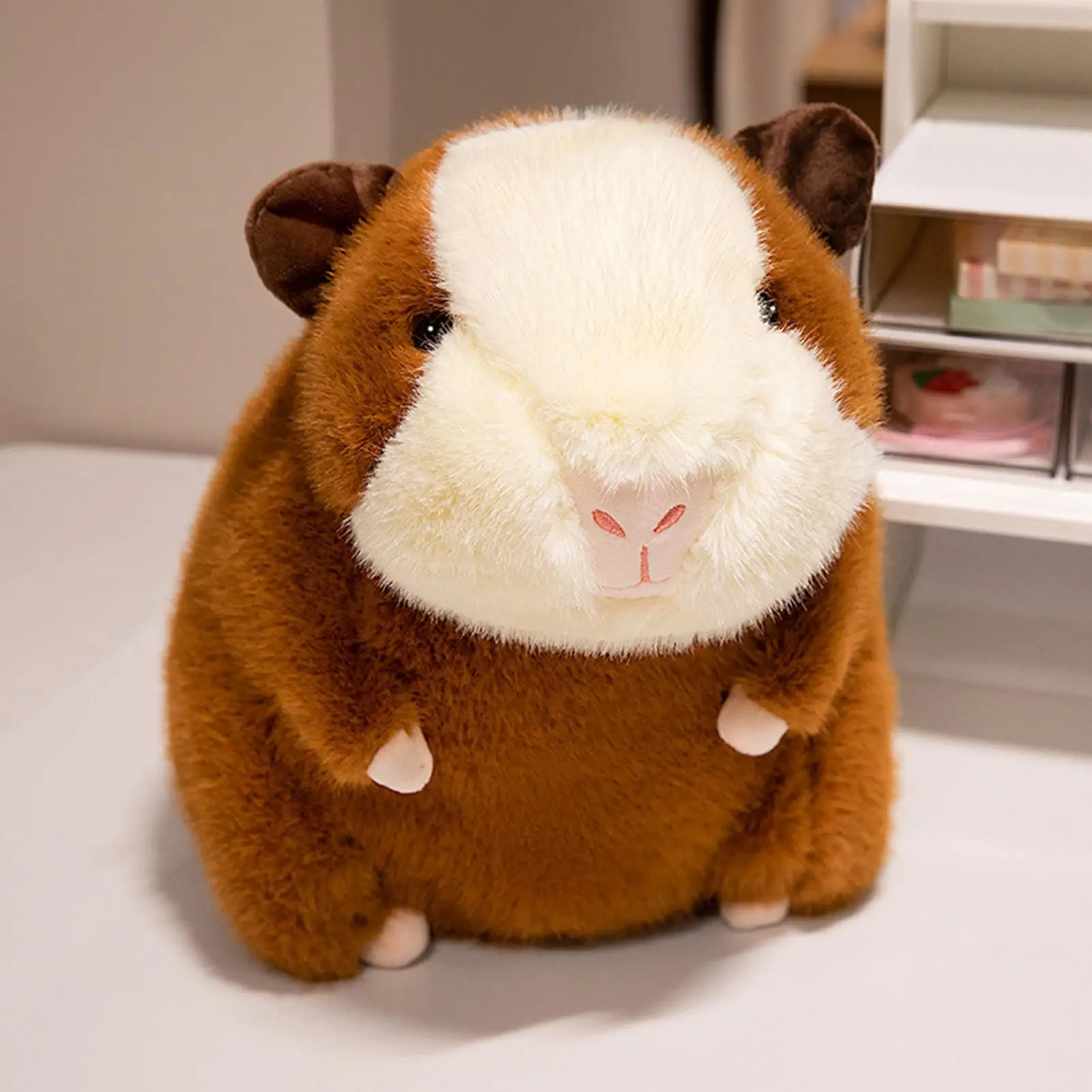 

Stuffed Animal Huggable Cuddly Soft Animal Shape Plush Kids Toy For Sisters Friends Collectors Girlfriend Sofa Bed Couch Desk