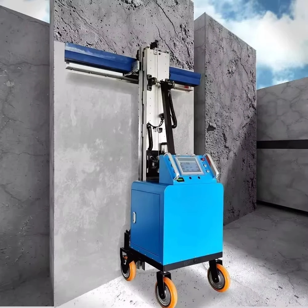 Customized 220v/380v Automatic Wall Plastering Wall Mortar Intelligent Scraping Robot for Building/Residential/Office