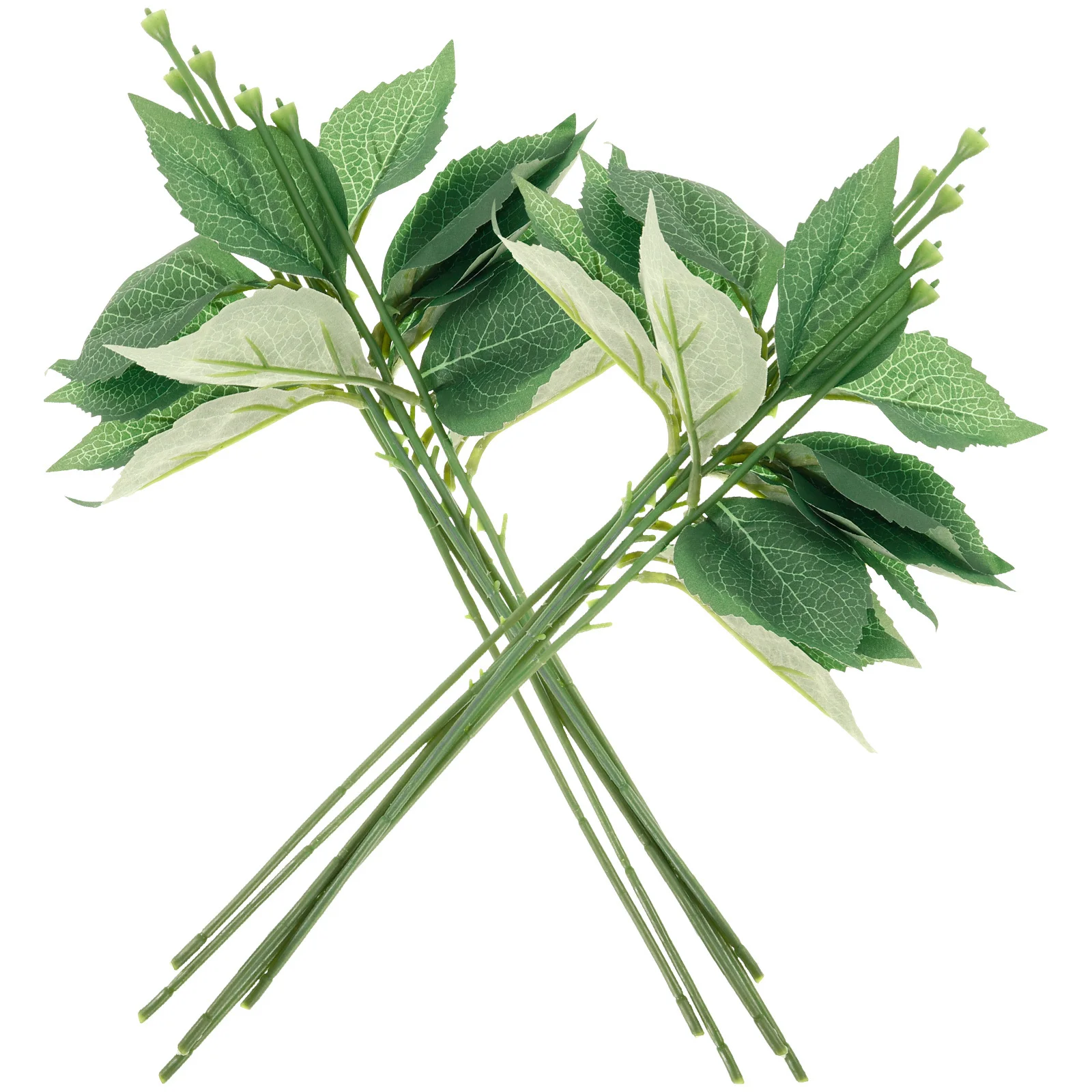 

10 set Sunflower With Leaves Artificial For Diy Wedding Decorative Flower Stems Set Plastic Flower Stem Craft Supply Fake Floral