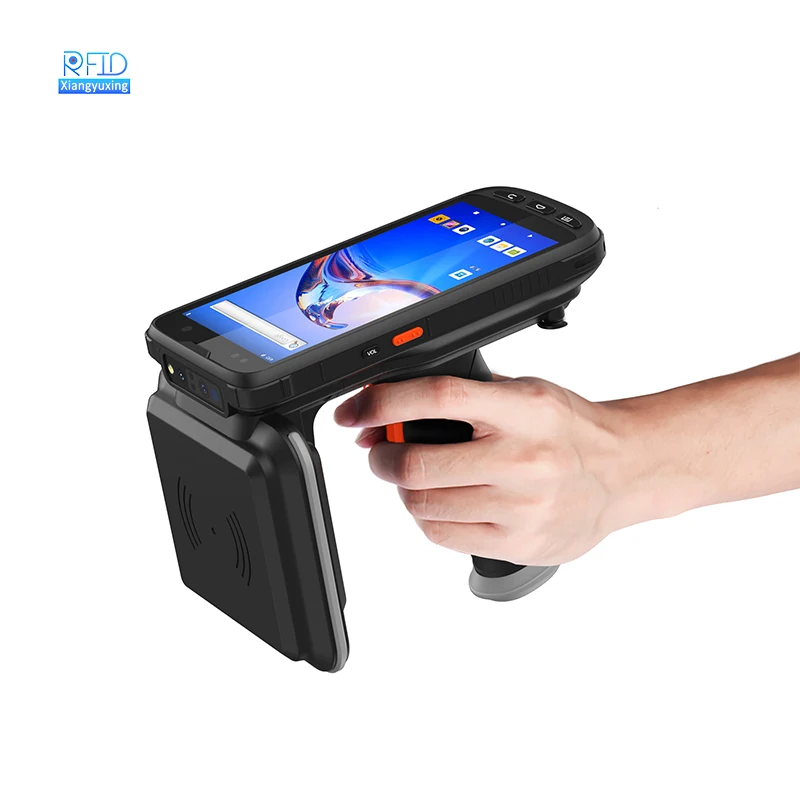 

Handheld UHF RFID Scanner Reader 860-960mhz For Animal Ear Tags And Pipeline Identification Access Control Card Readers