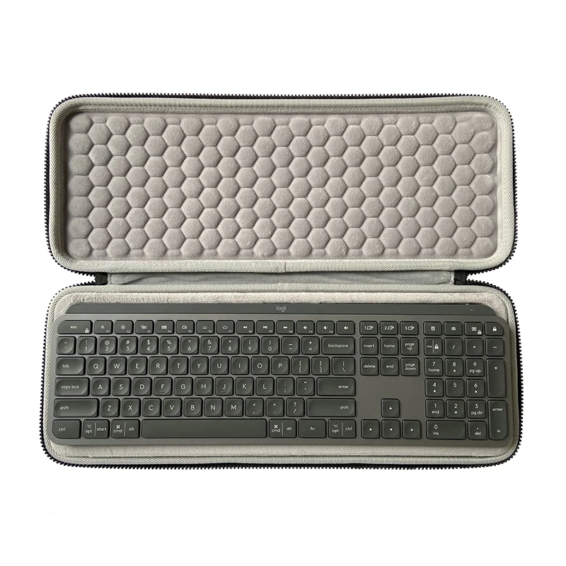 

Fashion Portable Hard Carrying Case for Logitech MX Keys / KEYS S Ultra-thin Bluetooth Keyboard Protection Storage Box Bag