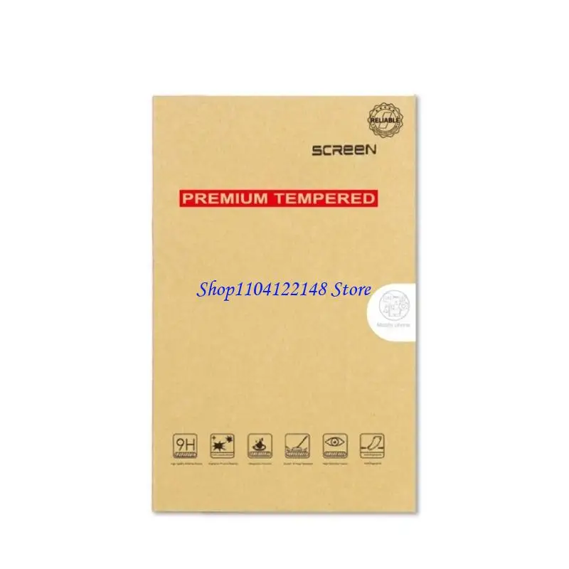 P9FA Smooth Coat Screen Film for Trimui Brick Game Device, 9H Glass Bright Screen Cover for Routine Use, Storage, and Travel