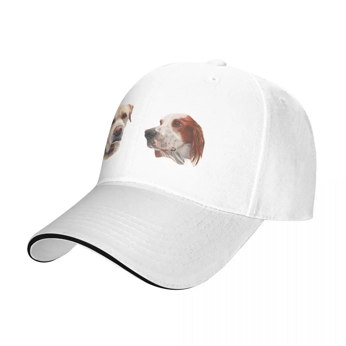 Yellow Labrador and Setter pattern Cap Baseball Cap Ball cap Christmas hats Anime hat caps for women Men's