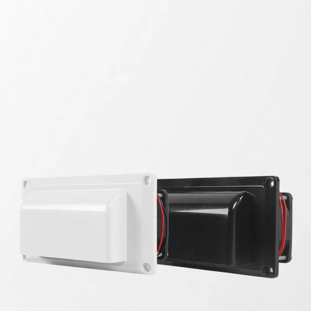 Caravan RV Side Exhaust Fan 12V Air Vent Ventilation System Camper Trailer Kitchen Extraction Cooling Air Flow Device