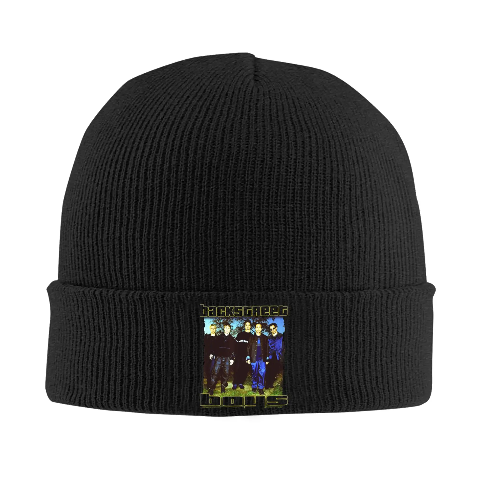 Backstreet Boys  Group Knit Hat Beanies Autumn Winter Hats Warm Acrylic  Casual  Caps for Men Women Gift,