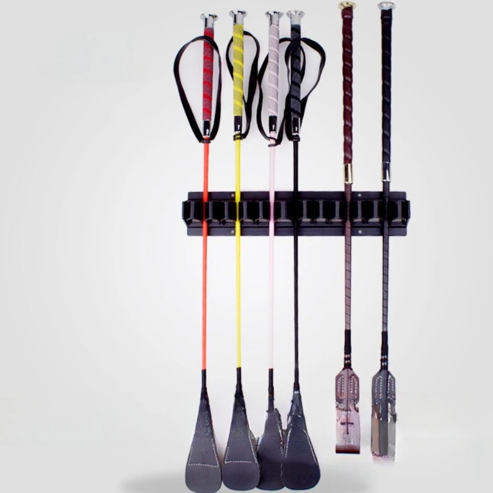 الحائط Stables ركوب الخيل سوط حامل أرفف ركوب الفروسية معدات الحصان الملحقات قوس يحمل ما يصل إلى 12 السياط