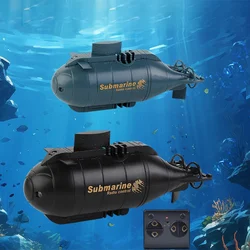 RC Speedboat Submarine Boat Simulation Mini Ship Electric Diving Model Remote Control Waterproof Toy Boy Children Birthday Gift