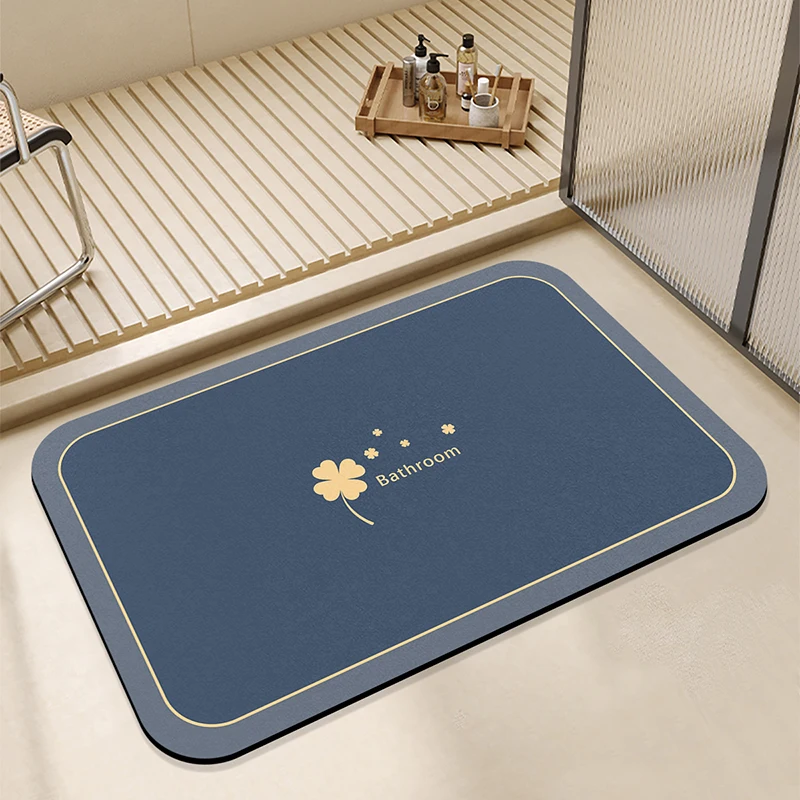 

Qui Dry Anti Slip Batoom Mat Silicon Dinosaur Foot Pad Home Carpet Toilet Entrance Door Mat Water Absorbent Floor Rug