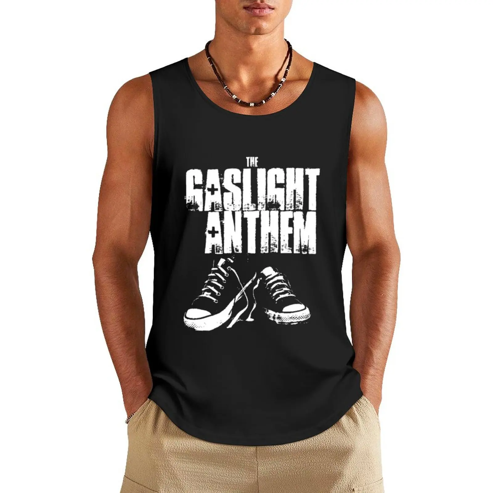 

TThe Gaslight Anthem Tank Top male top Male vest t-shirts for men