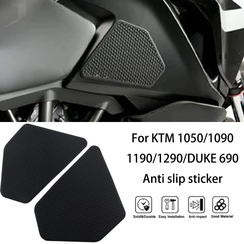 

MTKRACING For KTM 1050/1090/1190/1290/DUKE 690 Motorcycle fuel tank pad anti slip pad for fuel tank side traction handle