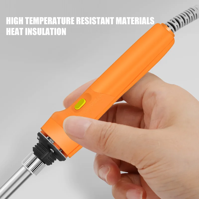 TQ95 Soldering Iron, Energy-saving 20W/200W 2nd Gear Switching, Fast Heat Transfer Antioxidant lead-free Solder Iron Tip