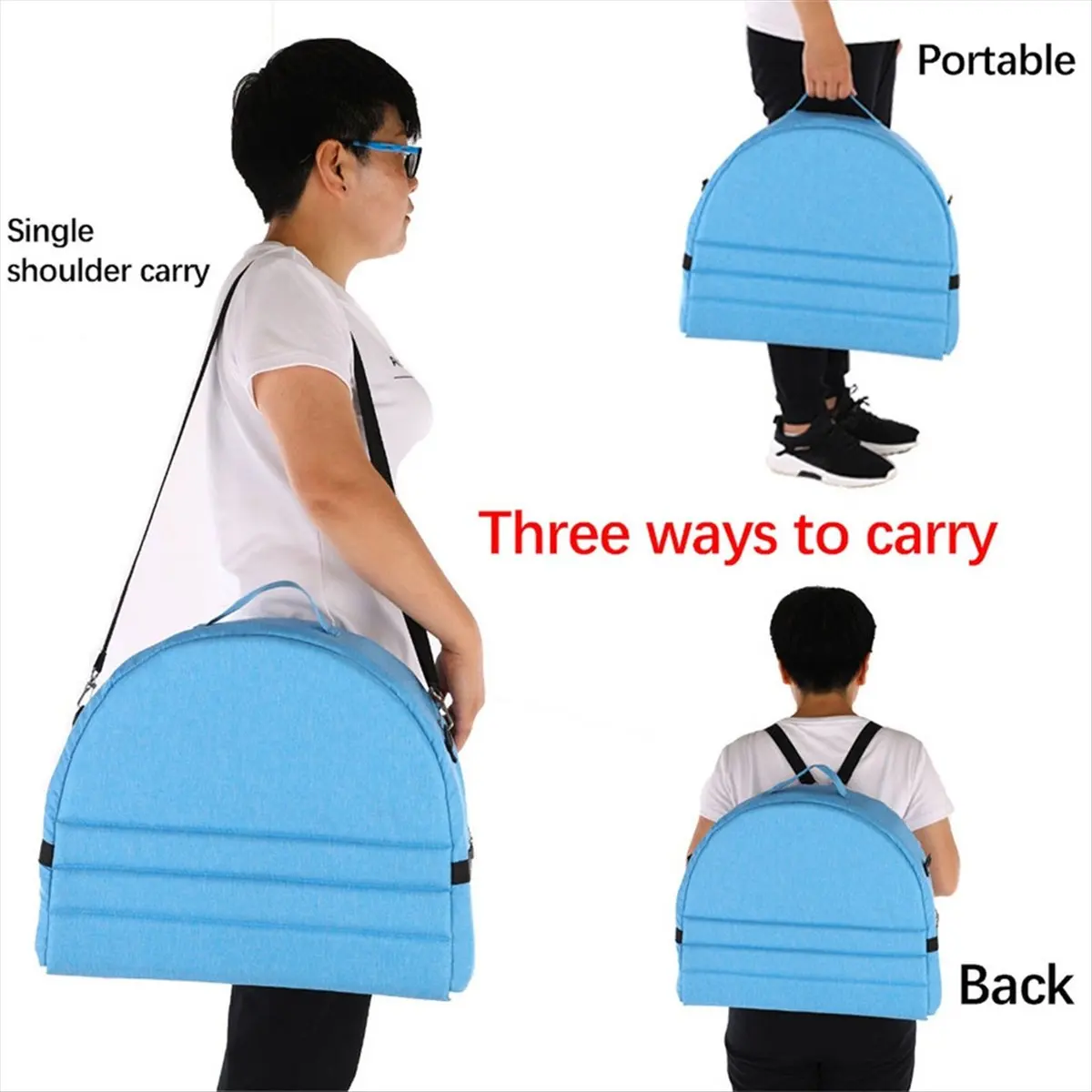 [N84R] Baby Bed Folding Portable Baby Crib with Net and Awning Nest Baby Bed for Camping Infant Bed Bassinet for Baby Grey