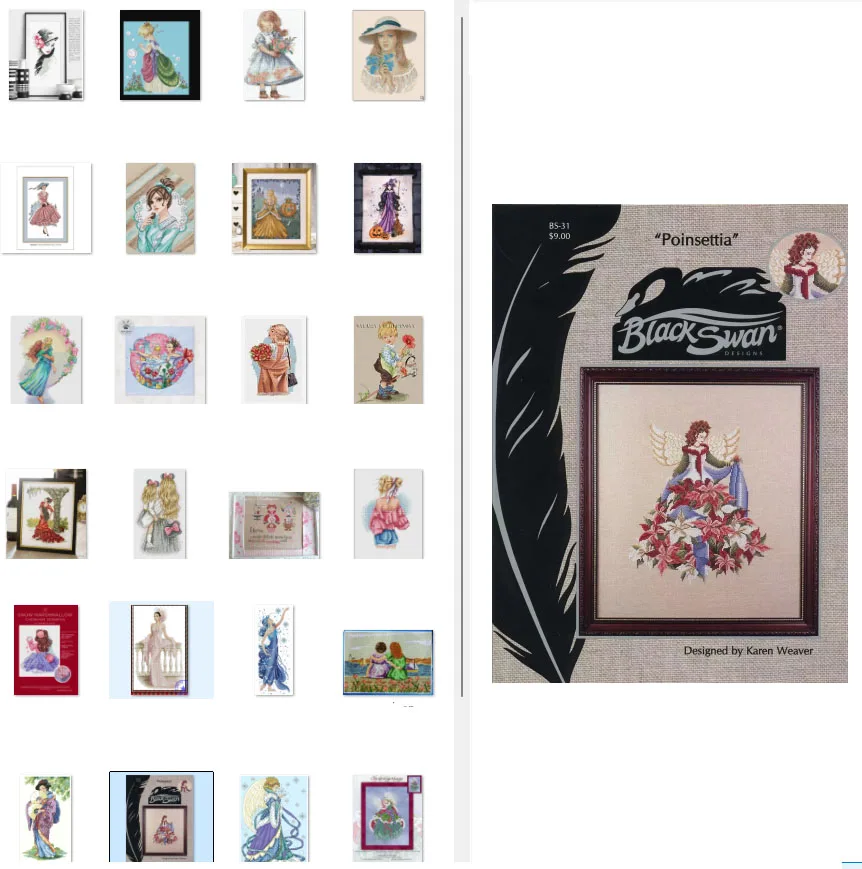 

Высококачественный набор для вышивания крестиком: классический дизайн «Ангел Пуансеттия» (36-41), хлопок, с нанесенной схемой