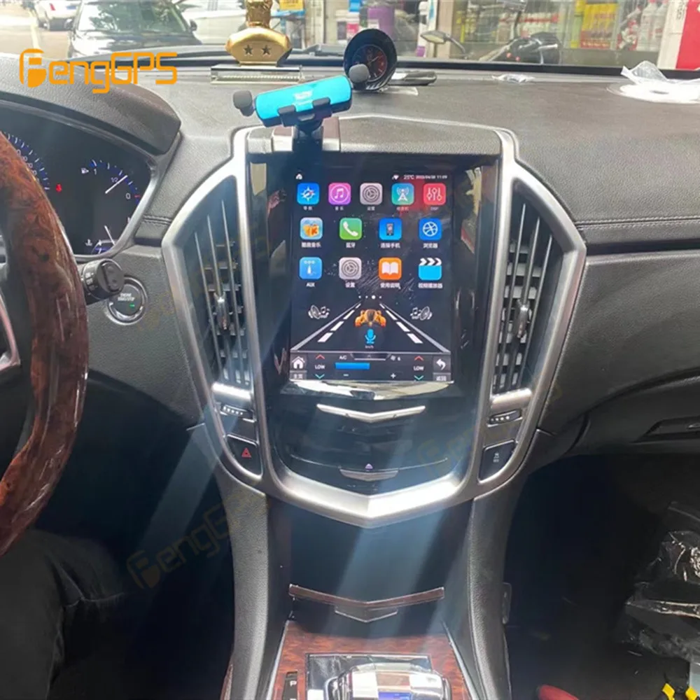 Android 12 For Cadillac Srx 2008-2012 Android Car Radio Screen 2din Stereo Receiver Autoradio Multimedia Player Gps Navi