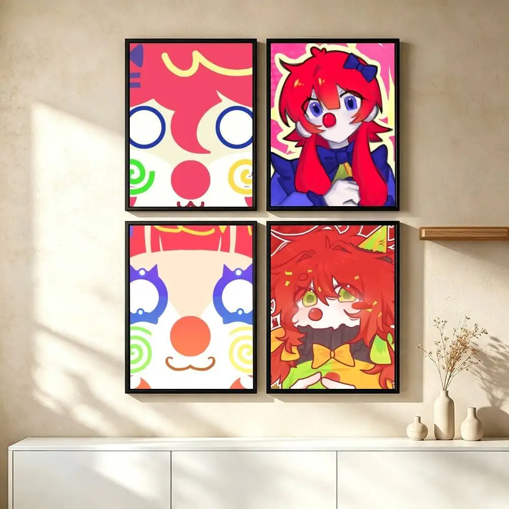 M-Moe A Reject Game Poster High Quality Dorm Living Room Aesthetic Wall Decoration Painting Stickers Gift