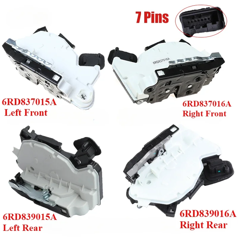 6RD839015A 6RD839016A Front Rear Left Right Door Lock Actuator For VW Golf MK6/7 Passat B7 Polo Skoda Yeti 6RD837015A 6RD837016A