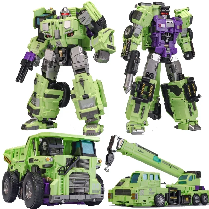 

In Stock Mecha Invasion GIANT LEGION Devastator GLA-03 04 GLA03 CRANER GLA04 TIPPER Action Figures Toy Gift Collection
