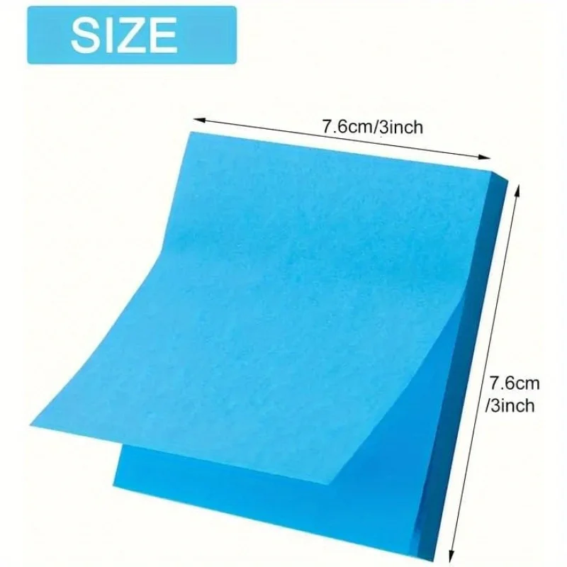 8 Pcs Sticky Notes 8 Bright Colors 30 Sheets/Pad 240 Sheets Self-Adhesive Pad Sticky Notes for Office Home School Meeting
