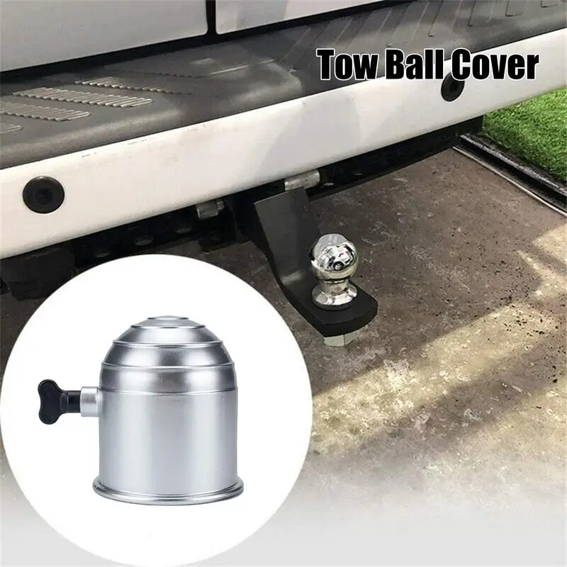 Hitch Covers For Trucks Multipurpose Trailer Hitch Receiver Cover Tow Hitch Cover Practical Caravan Hitch Ball Cap Towing Hitch