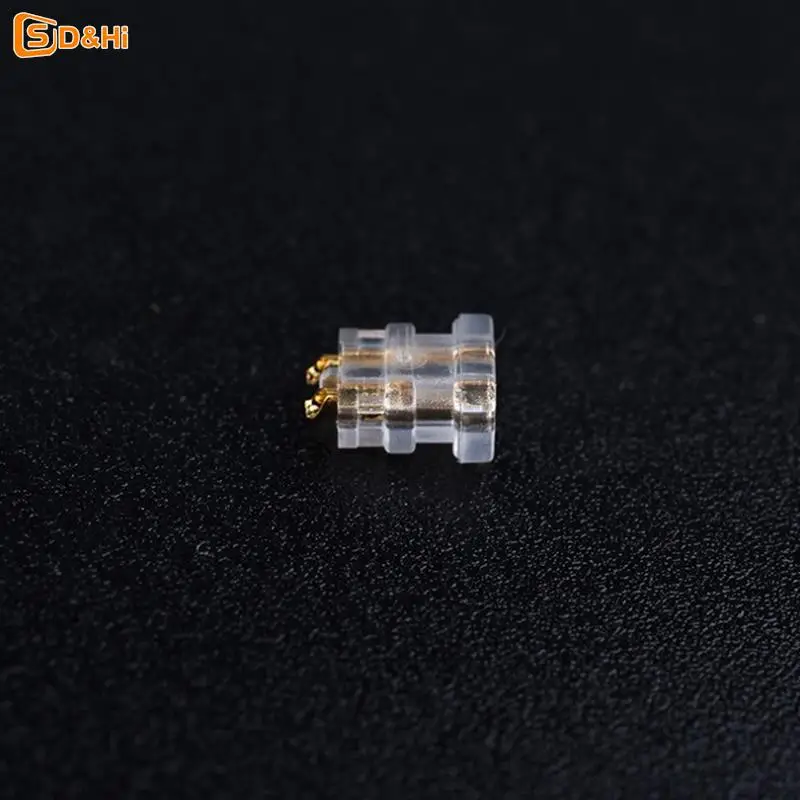 2 pcs 0.78 double pin 1964 socket female diy custom high-end headphone cable accessories pin plug view 5