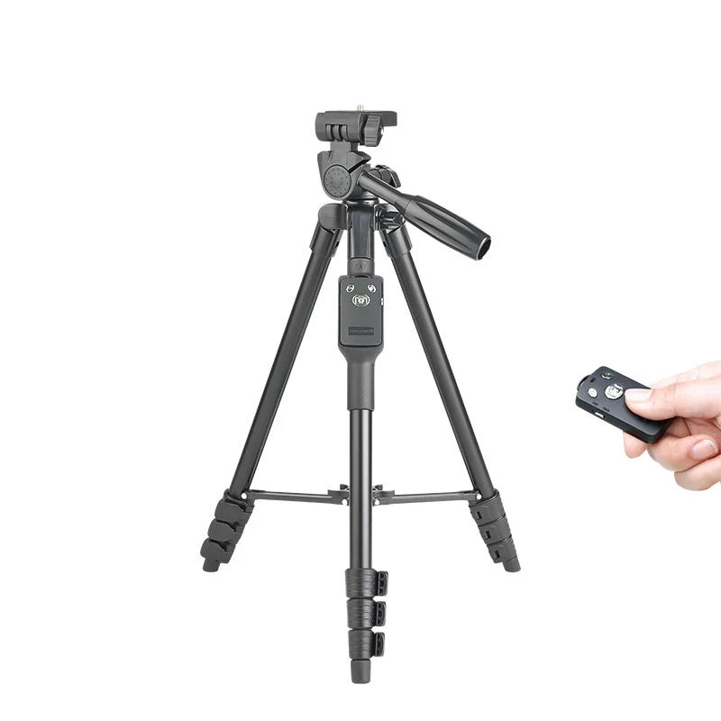 Yunteng 5218 Portable Mobile Phone Tripod Outdoor Bluetooth Remote Control Stand Digital Camera Tripod Yunteng 5218 Tripod