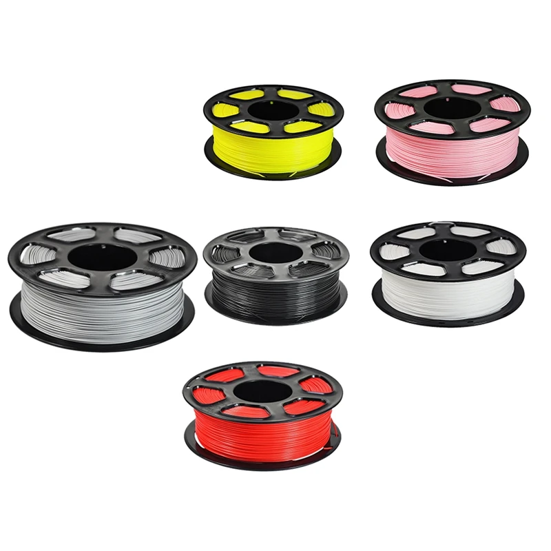 

Нить для 3D-принтера PLA, нить PLA с аккуратной обмоткой, 1,75 мм, подходит для большинства 3D-принтеров FDM, катушка PLA 1 кг, HDL