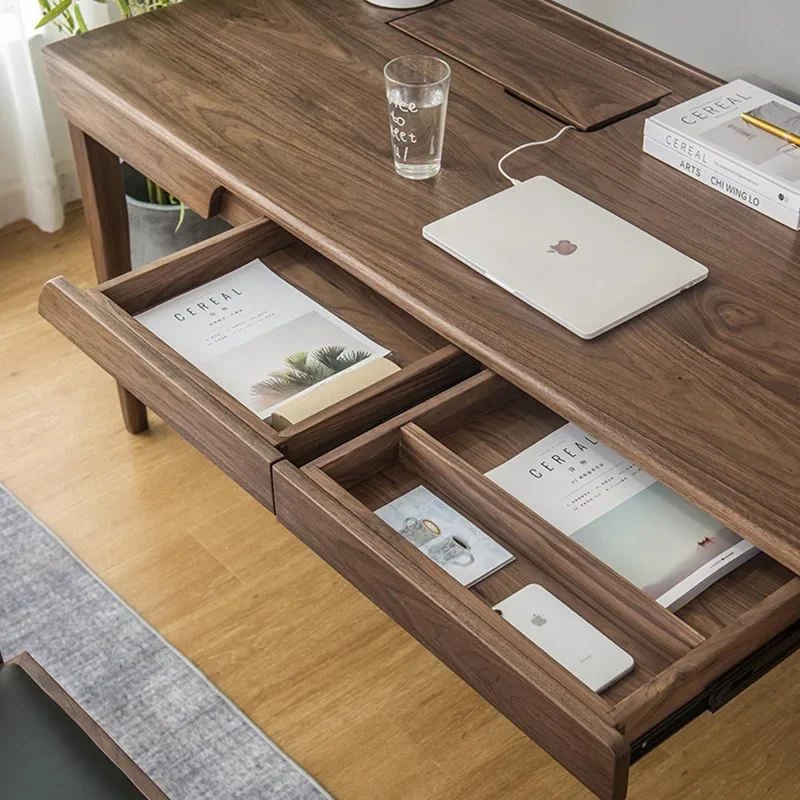 North American black walnut desk computer desk