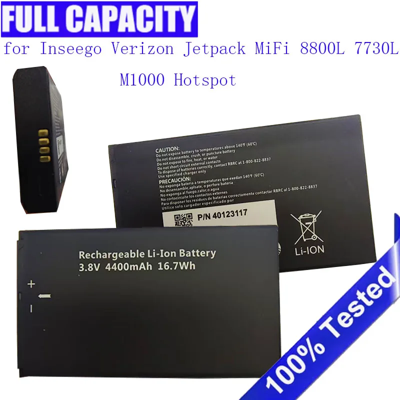 for Inseego 160002 battery 4400mAh New production date High capacity With information tracking for Inseego battery