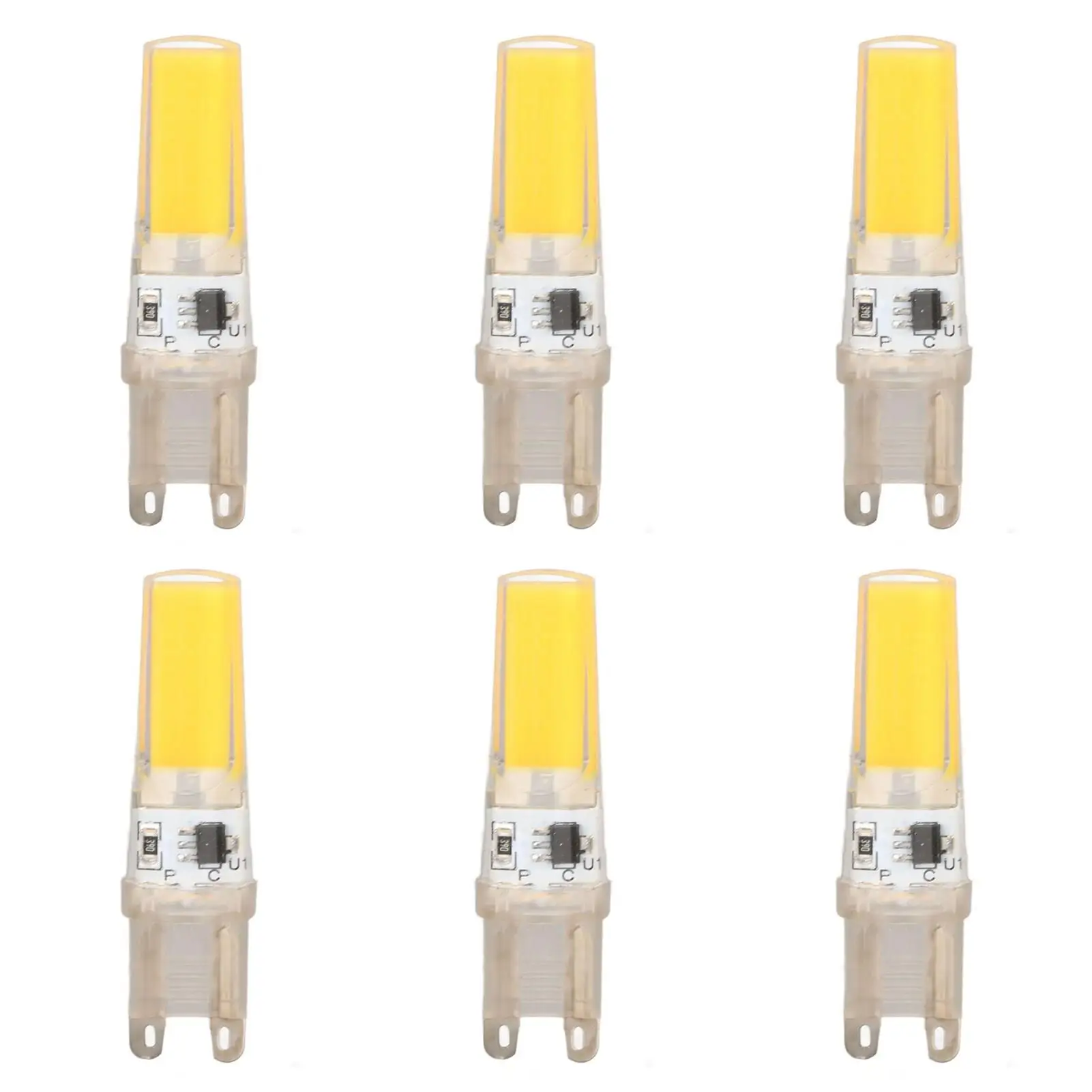 

Dimmable G9 LED Bulb Silicone Heat Dissipation for ceiling Lamp Light Energy Saving Bright Lighting