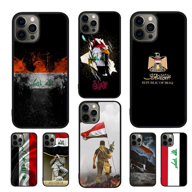 Iraqi Iraq Flag Mobile Phone Cases Cover For iPhone 16 15 14 13 Pro Max 12 Mini 11 Pro Max Max SE 2020 6S 7 8 Plus Coque