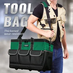 WINHUNT Tool Bag - 14 Inches/17 Inches/19 Inches, Large Capacity Top Open, Oxford Cloth, Large Storage - For Electricians