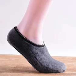 Donna uomo inverno bambini Plus calzini da pavimento in velluto ragazzo ragazza bambino calzini da pavimento antiscivolo copriscarpe scarpe antiscivolo