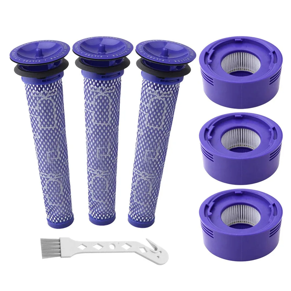 Suitable for Dyson V7 V8 Vacuum Cleaner Accessories Front and Rear Filter Element Set Part Number 965661-01