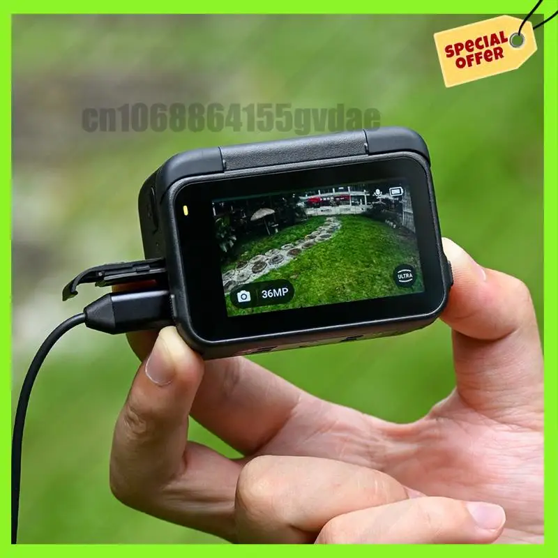 Insta360 Ace/Ace Pro/Ace Pro 2用 A61K コンデンサーラベリアマイク カラークリップマイク