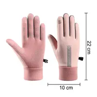 Winter Gloves Women Cycling Bike Thermal Fleece Cold Resistance Wind Waterproof Bicycle Warm Outdoor Running Skiing Mittens 6