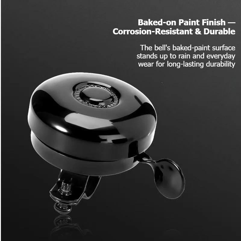1/2PC Super Loud Bicycle Bell Universal High Volume Bike Horn for Mountain Road Bike Lightweight Easy To Install Bike Bell Ring
