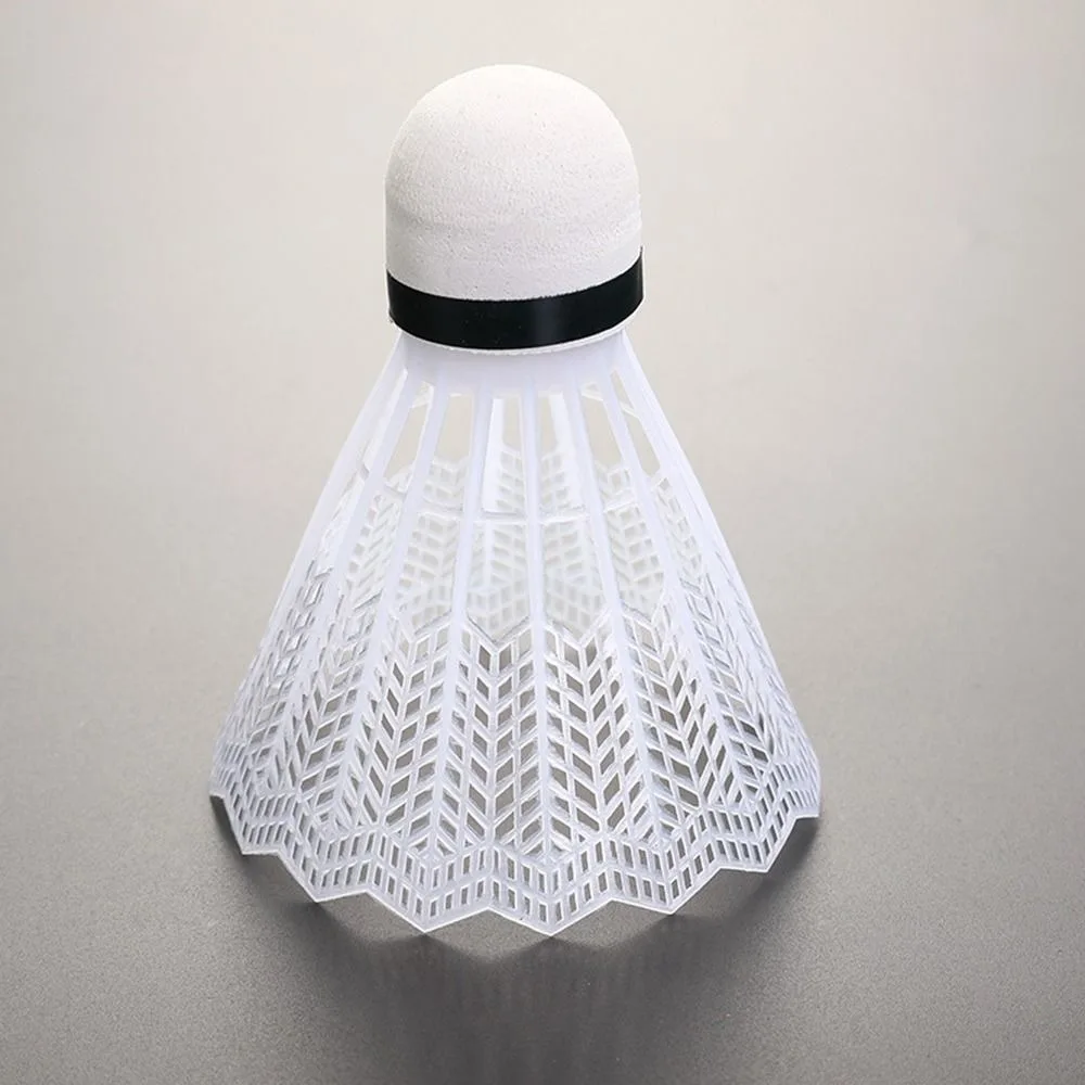 6/12PCS Windproof Badminton Multi-color Foam Ball Head Plastic Shuttlecock Ball Wind Resistance Training Accessories