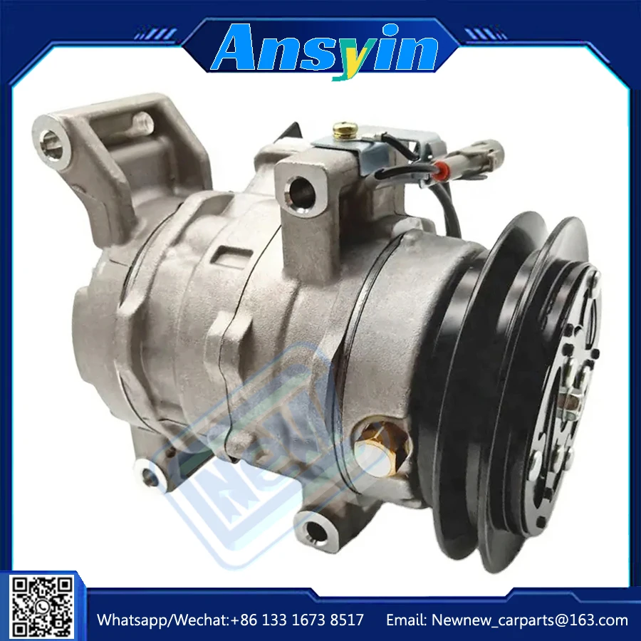 10S11C AC Compressor For Toyota Hilux Vigo Petrol 2004-2010 447160-1990 447180-8301 447260-8040 88320-71110 447260-8040