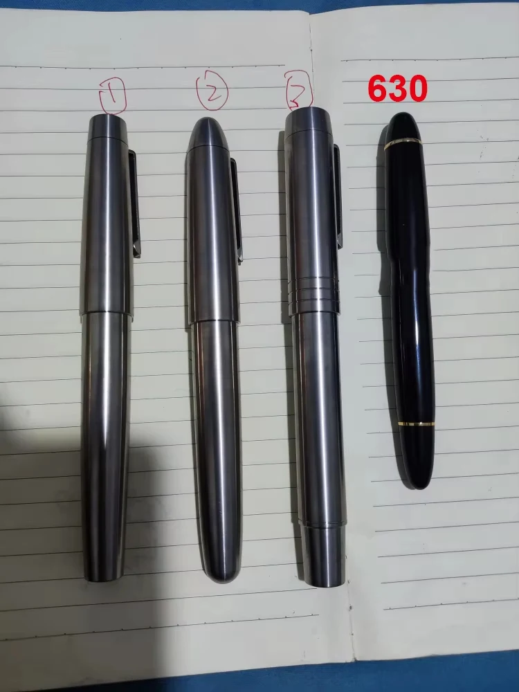Wingsung NO.9 F/M/B Nib Huge Large Titanium Alloy Ink Converter Fountain Pen Leadership Business Writing Smooth Office Gift