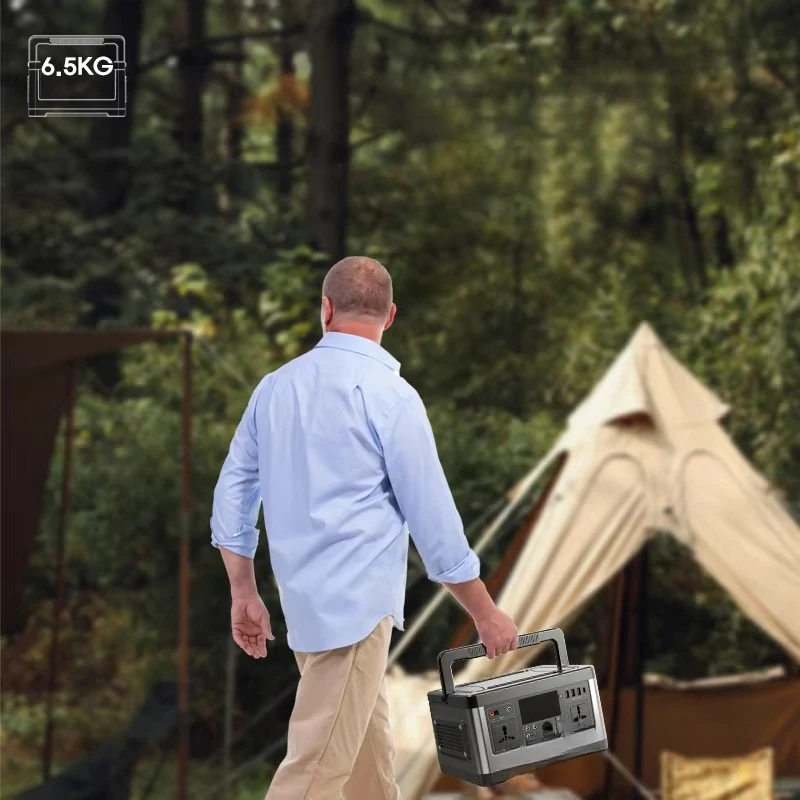 

Power Station 500W Solar Power Station Portable 520Wh/140400mAh Power Station for Outdoor Camping