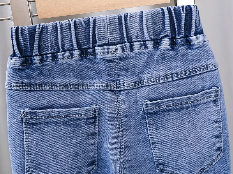 2026 Neue Mädchen-Jeans Kinder Frühling Herbst Mode-Jeans Schlaghosen Mädchen Hochwertige Schleife Freizeit Lange Hosen 0-5 Jahre – Detail 21