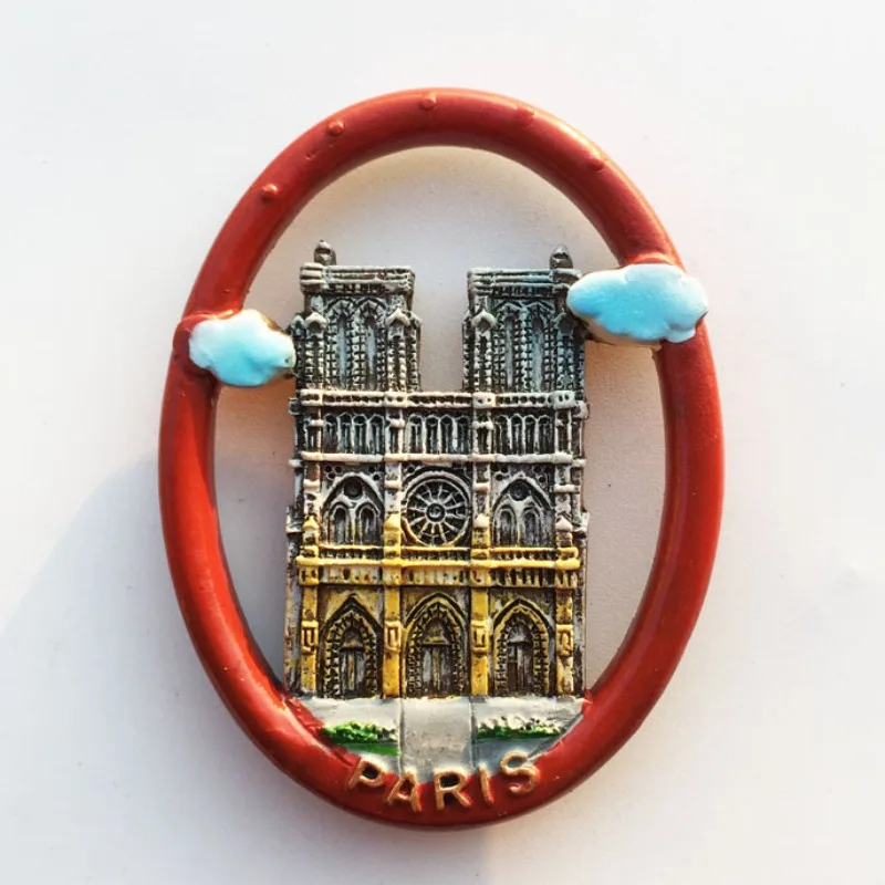 

France Fridge Magnets Cathédrale Notre Dame de Paris Côte d'Azur Bordeaux Annecy the Eiffel Tower Mont-Saint-Michel Souvenris